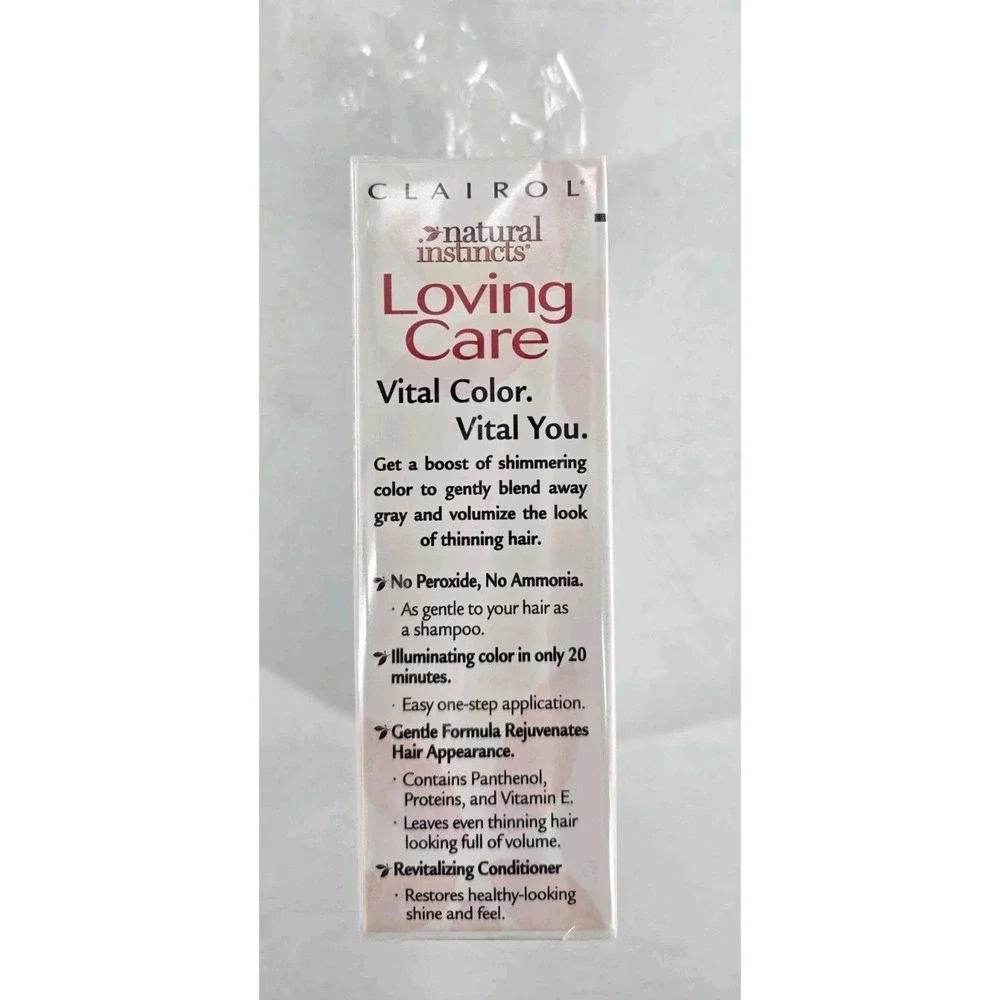 2 Pack NEW Clairol Natural Instincts Loving Care Hair‎ Color Beige Blonde #70